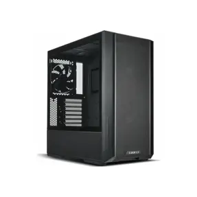 Lian Li Midi Tower LANCOOL 216, glass window, Black, 4718466012920