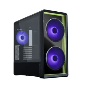 Lian Li Midi Tower LANCOOL 217 Infinity, glass window, Black, LAN217INFX, 4718466020642