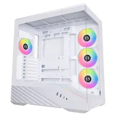 Lian Li Midi Tower Vector V100, glass window, White, 4718466017918