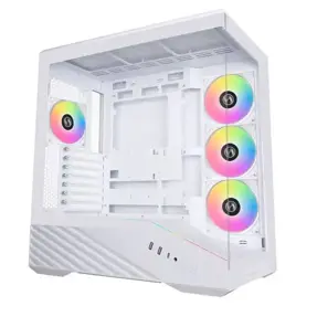 Lian Li Midi Tower Vector V100, glass window, White, G99.V100RW.00, 4718466017918