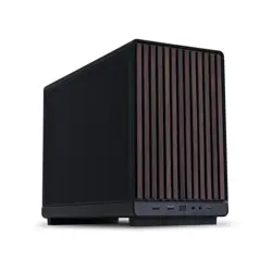 Lian Li Mini Tower DAN Cases A3 Wood, Mesh, Black, 4718466015808
