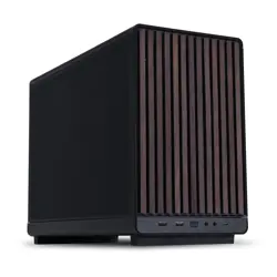 Lian Li Mini Tower DAN Cases A3 Wood, Mesh, Black, 4718466015808