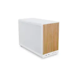 Lian Li Mini Tower DAN Cases A3 Wood, Mesh, White, 4718466015815