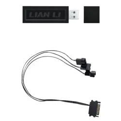 Lian Li Strimer, UNI FAN Wireless, L-Connect 3 kontroler, RF-T-B
