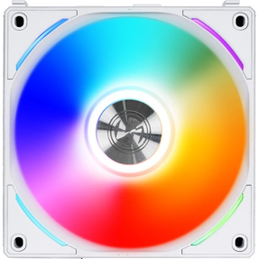 Lian Li ventilator 120mm UNI FAN AL120 RGB, PWM, White, UF-AL120-1W