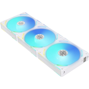 Lian Li ventilator 120mm UNI FAN AL120 V2 RGB, PWM, 3-pack + kontroler, White, 12ALV23W