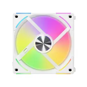 Lian Li ventilator 120mm UNI FAN AL120 V2 RGB, PWM, White, UF-AL120V2-1W