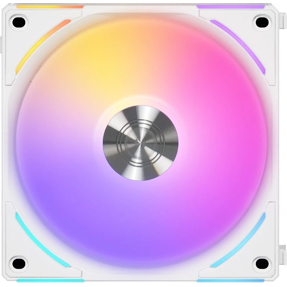Lian Li ventilator 120mm UNI FAN AL120 V2 RGB, PWM, White, UF-AL120V2-1W