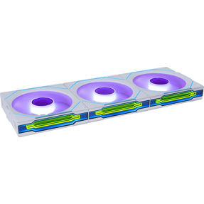 Lian Li ventilator 120mm UNI FAN SL-INF Wireless 120 Reverse Blade, ARGB, PWM, 3-pack + kontroler, White, 12RSLIN1W3W