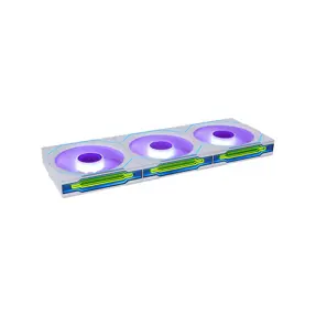 Lian Li ventilator 120mm UNI FAN SL-INF Wireless 120 Reverse Blade, ARGB, PWM, 3-pack + kontroler, White, 12RSLIN1W3W