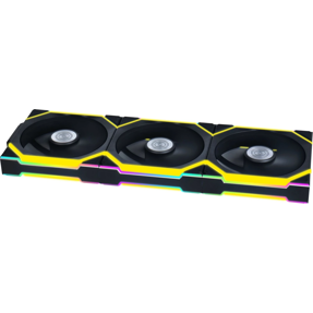 Lian Li ventilator 120mm UNI FAN SL Wireless 120, ARGB, PWM, 3-Pack + kontroler, Black, 12SL1W3B