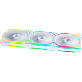 Lian Li ventilator 120mm UNI FAN SL Wireless 120 Reverse Blade, ARGB, PWM, 3-pack + kontroler, White, 12RSL1W3W