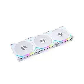 Lian Li ventilator 120mm UNI FAN SL120 V2 RGB PWM, 3-pack + kontroler, White, UF-SL120V2-3W