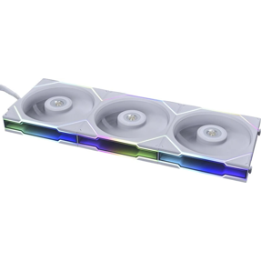 Lian Li ventilator 120mm UNI FAN TL 120, ARGB, PWM, 3-pack + kontroler, White, 12TL3W