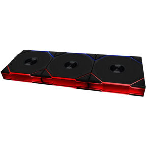 Lian Li ventilator 120mm UNI FAN TL Wireless 120, ARGB, PWM, 3-pack + kontroler, Black, 12TL1W3B