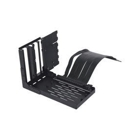 Lian Li VG4-4-V2X Vertical GPU Kit, Riser Card, PCIe 4.0, Black