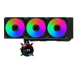 Lian Li vodeno hlađenje HydroShift II LCD-C 360CL, Black, 360mm, GHS2LCD36RB
