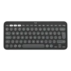 Logitech bežična tipkovnica K380s Pebble Keys 2, Bluetooth, Graphite, 920-011851