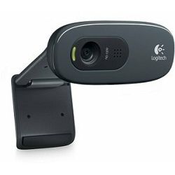Logitech web kamera HD C270 sa kvačicom, HD, 1280x720, 960-001063
