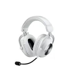 Logitech headset G PRO X2 Lightspeed, Gaming, bežične, Bluetooth, White, 981-001269