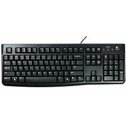 Logitech K120 Wired tipkovnica OEM, Black 920-002642