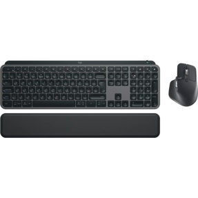 Logitech bežični komplet MX Keys S Combo, Graphite, 920-011614