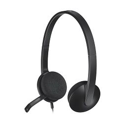 Logitech headset H340, USB, 981-000475