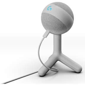 Logitech Yeti Orb, RGB, mikrofon, White, 988-000558