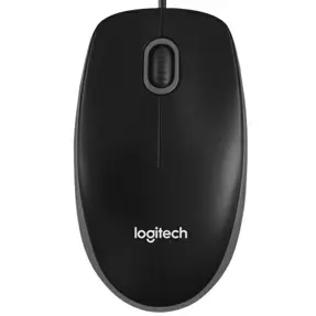 Logitech žični miš B100, Black, 910-003357