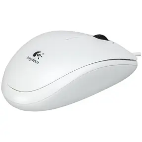 Logitech žični miš B100, White, 910-003360