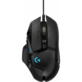 Logitech žični miš G502 Hero Gaming, Black, 910-005471