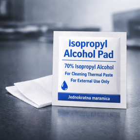 Maramica za čišćenje termalne paste Isopropyl Alcohol Pad, 1 kom
