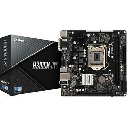 Asrock H310CM-DVS, s1151 V2, 90-MXB8K0-A0UAYZ