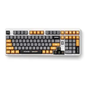 MCHOSE mehanička tipkovnica UT98, bežična BT/2.4GHz, linear silent switch, RGB, HR znakovi, Retro Therapy, HW-UT98-4