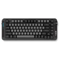 MCHOSE mehanička tipkovnica X75, bežična BT/2.4GHz, linear switch, RGB, HR znakovi, Black, X75-1A