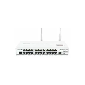 MikroTik Cloud Router/Switch CRS125-24G-1S-2HnD-IN, 25-Port Cloud Core Wireless AP/Router/Layer3 Desktop Switch