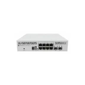 MikroTik Cloud Router/Switch CRS310-8G+2S+IN, (8) 100/1000/2500 Mbps ethernet + (2) 1G/10Gbps SFP