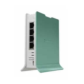 MikroTik Router HAP AX LITE (L41G-2axD), Gigabit LAN and the latest dual channel WiFi 6 with support for 802.11b/g/n/ax standards only in the 2.4 GHz spectrum