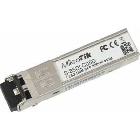MikroTik Transceiver S-85DLC05D, 1G (MM, LC) 550m SFP Module