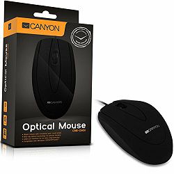 Canyon CNE-CMS1 optički miš, žični, Black