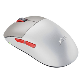 Miš Cherry XTRFY M8 Retro, optički, bežični, sivi, M8W-RETRO