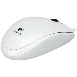 Logitech žični miš B100, White, 910-003360