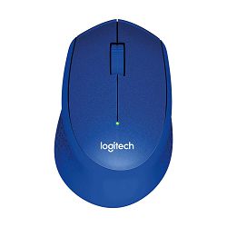 Logitech bežični miš M330 Silent Plus, Blue, 910-004910