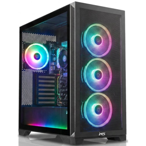 MS Midi Tower ARMOR V725, Gaming, Black, MSC10050