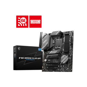 MSI B760 Gaming Plus WIFI, Intel B760, LGA 1700, DDR5, ATX, 7D98-007R