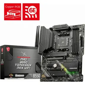 MSI MAG B550 Tomahawk MAX WIFI, AMD B550, AM4, DDR4, ATX, 7C94-043R
