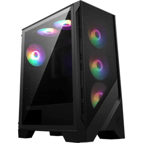 MSI Midi Tower MAG Forge 120A Airflow, Black, 6xRGB ventilators, 306-7G23A21-809