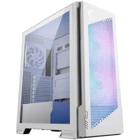 MSI Midi Tower MPG Velox 300R Airflow PZ, White, 2xARGB/1xNon-ARGB ventilators, 306-7G27W21-JA4