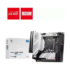 MSI MPG B760I Edge WIFI, Intel B760, LGA 1700, DDR5, Mini-ITX, 7D40-005R