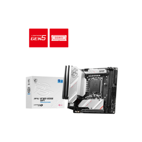 MSI MPG B760I EDGE WIFI, Intel B760, LGA 1700, DDR5, Mini-ITX, 7D40-005R